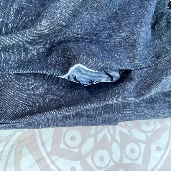 THE WALKING DEAD BLUE JEANS DENIM  REVERSIBLE BAG PURSE - Picture 9 of 13